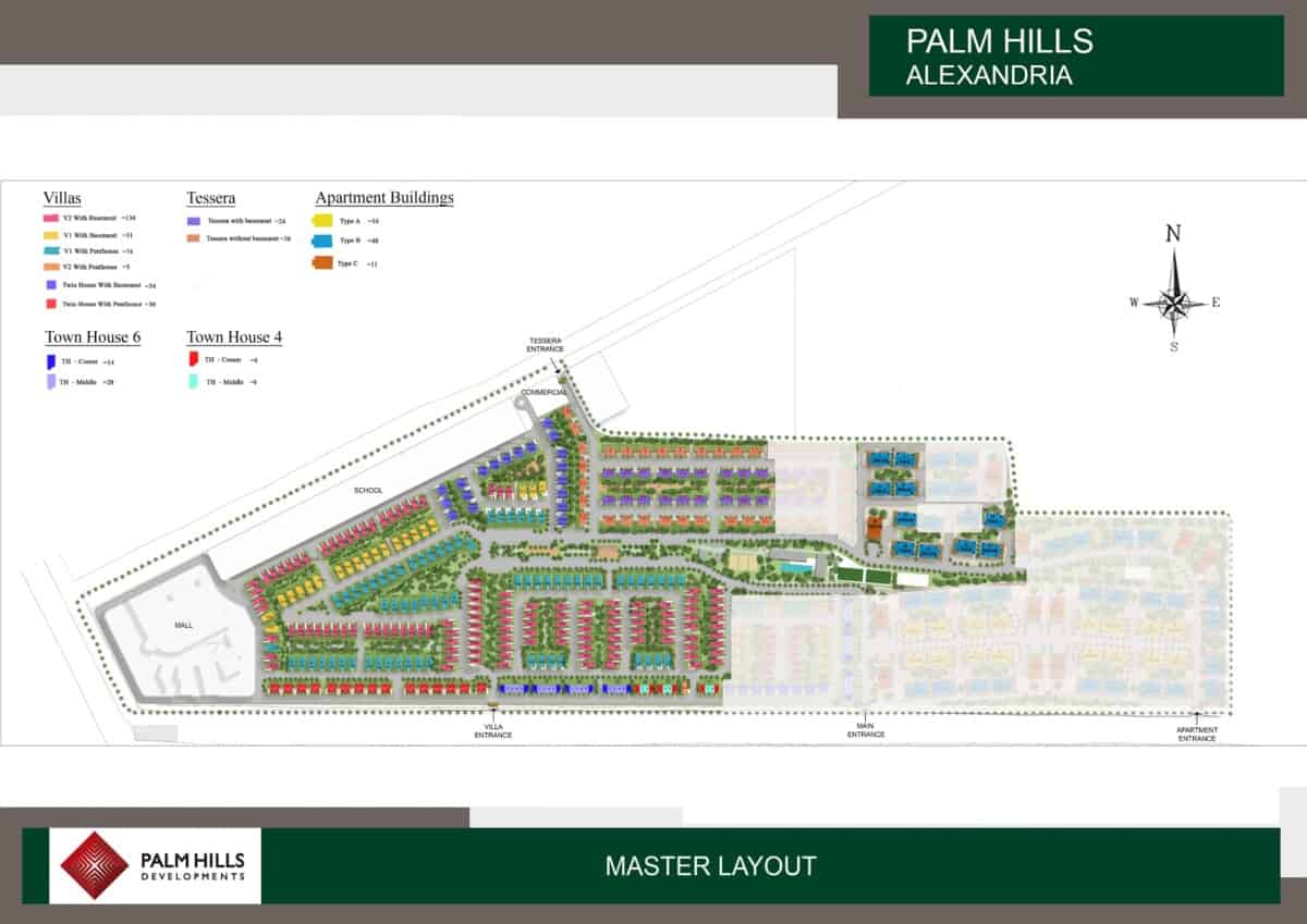 palm hills alexandria master plan